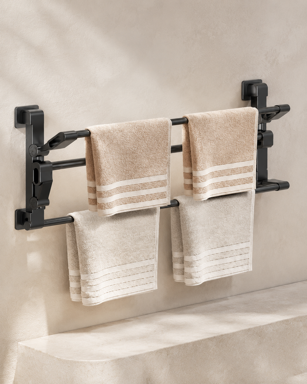 50 cm Suction-Mounted Kitchen Storage Rack