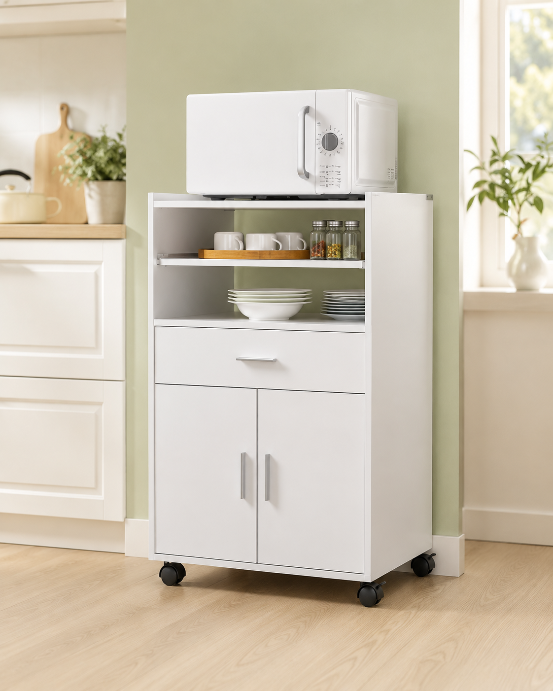 Rolling Kitchen Storage Cart