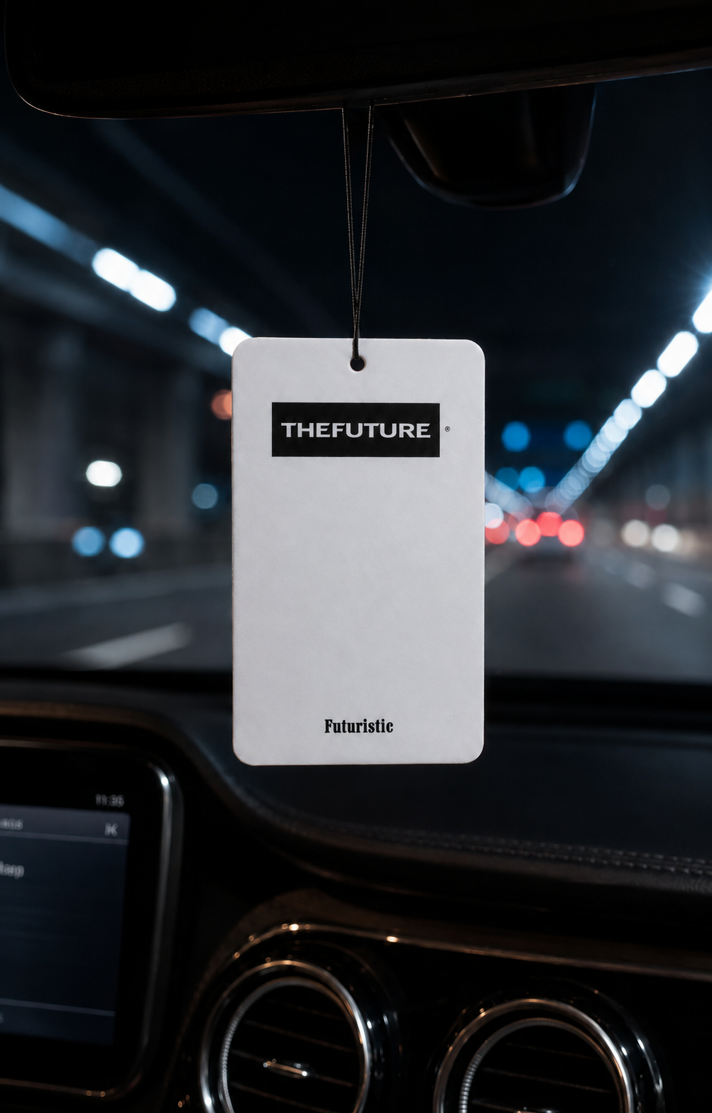 Luxury Car Air Freshener 'FUTURISTIC'