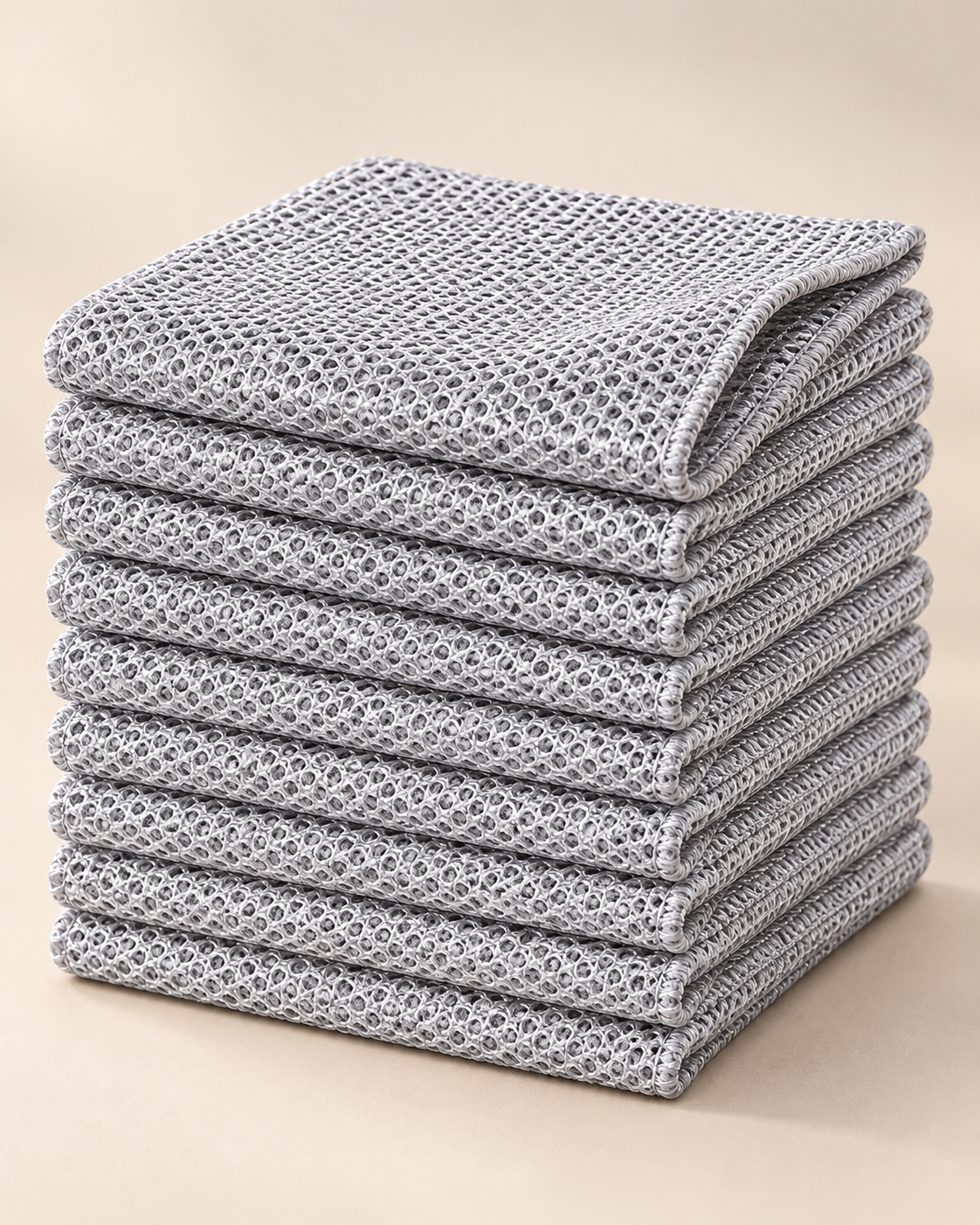 10-Piece Steel Mesh Cleaning Cloth Set