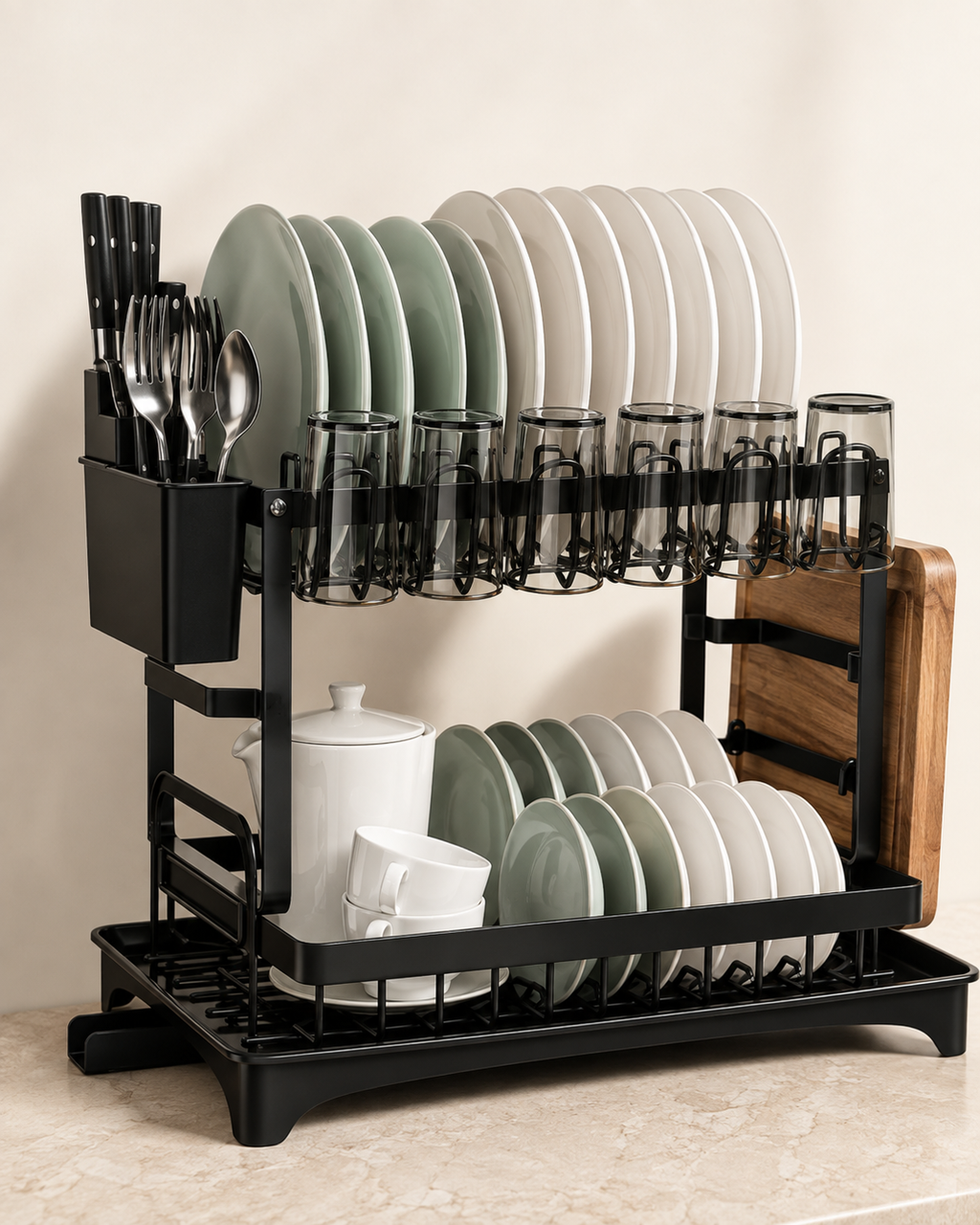 Adjustable Kitchen Sink Dish Drying Rack