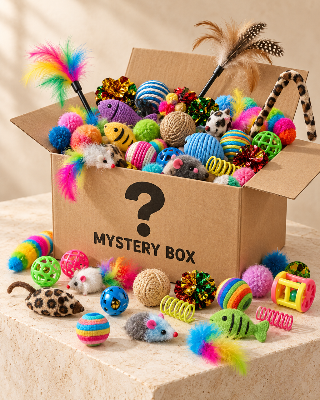 The Ultimate Cat Toy Mystery Box