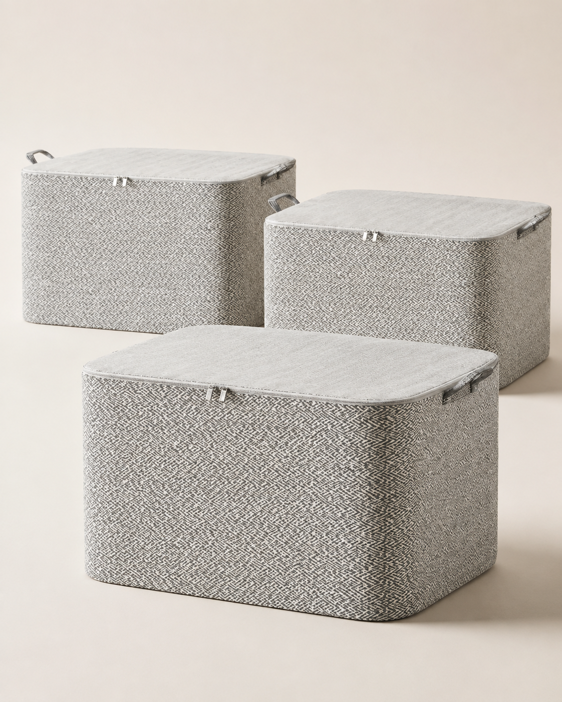 3-Pack Large-Capacity Bedding & Clothing Storage Bags