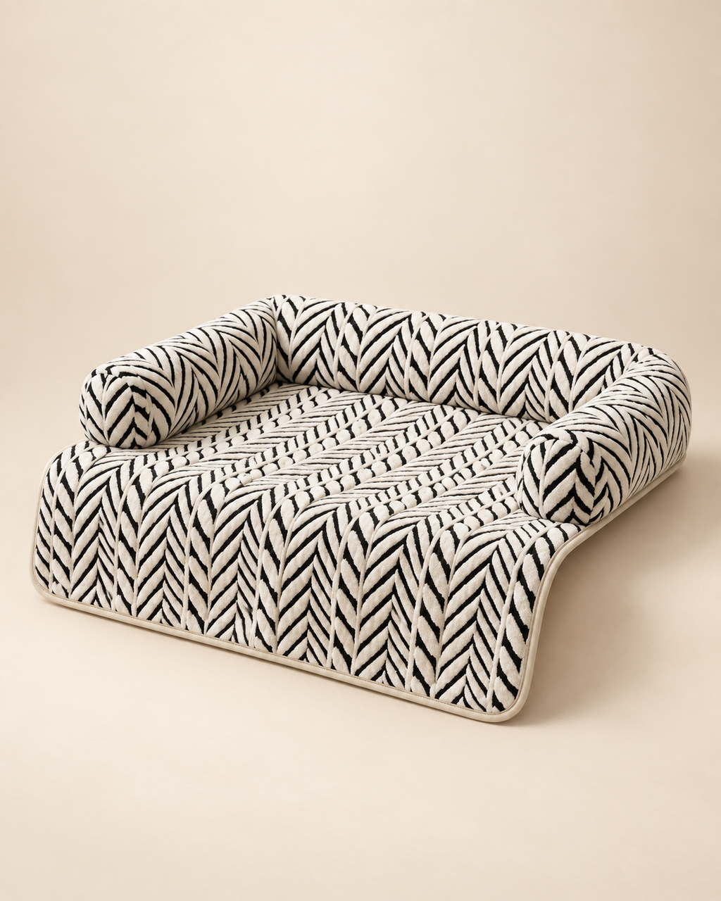 Cozy Bolster Pet Sofa Bed