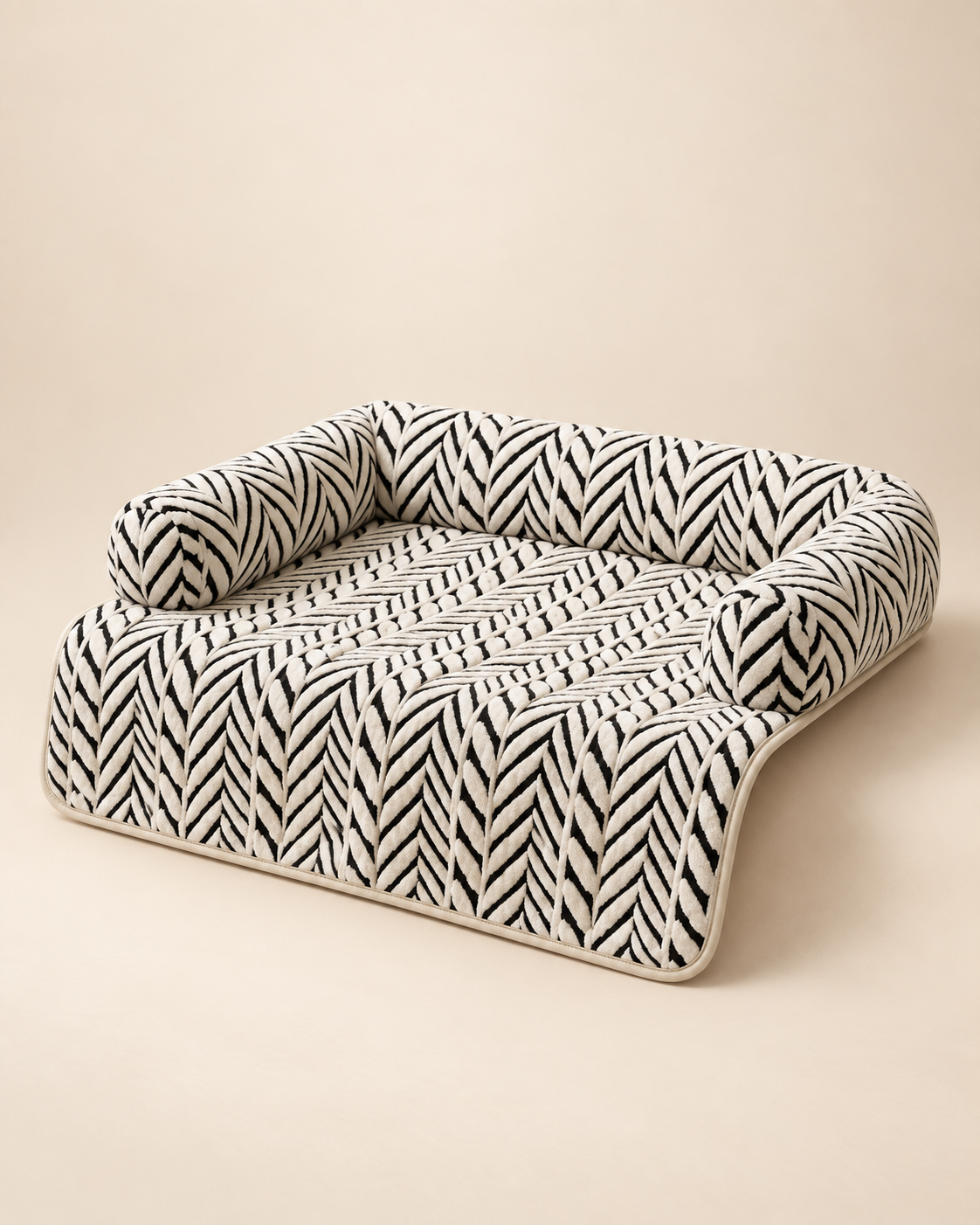Cozy Bolster Pet Sofa Bed