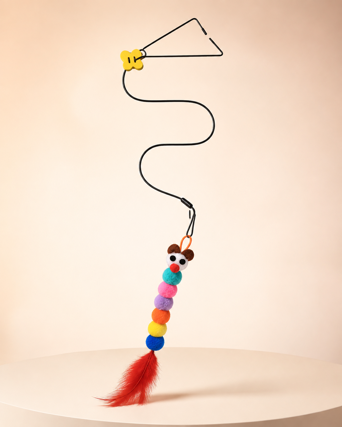 Interactive Door-Hanging Cat Toy