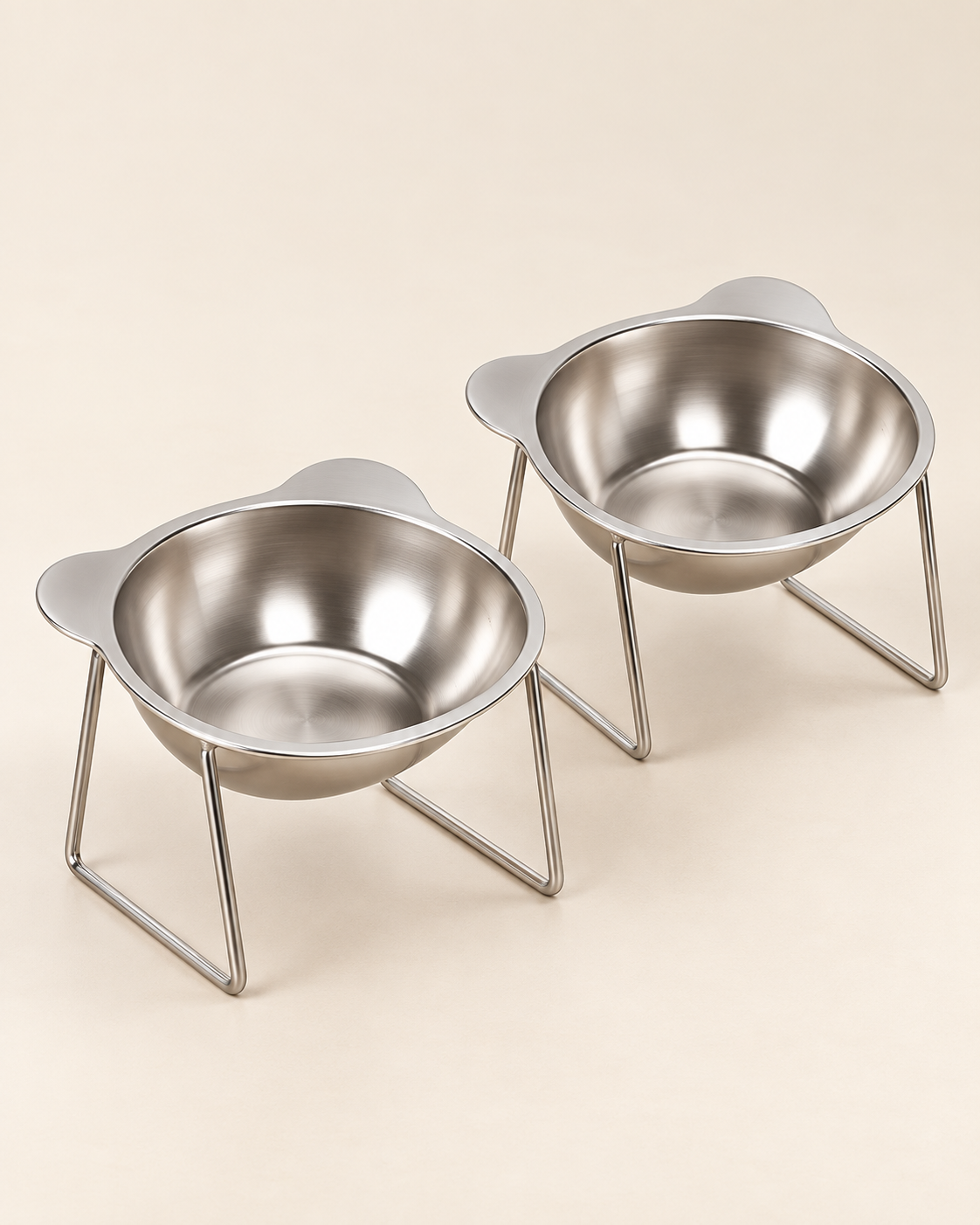 Elevated Stainless Steel Pet Bowl