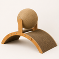 2-in-1 Wooden Cat Scratching Ball