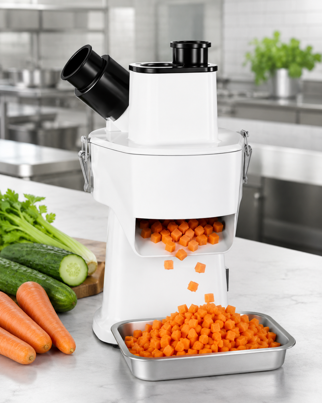 3-in-1 Electric Vegetable Slicer & Dicer