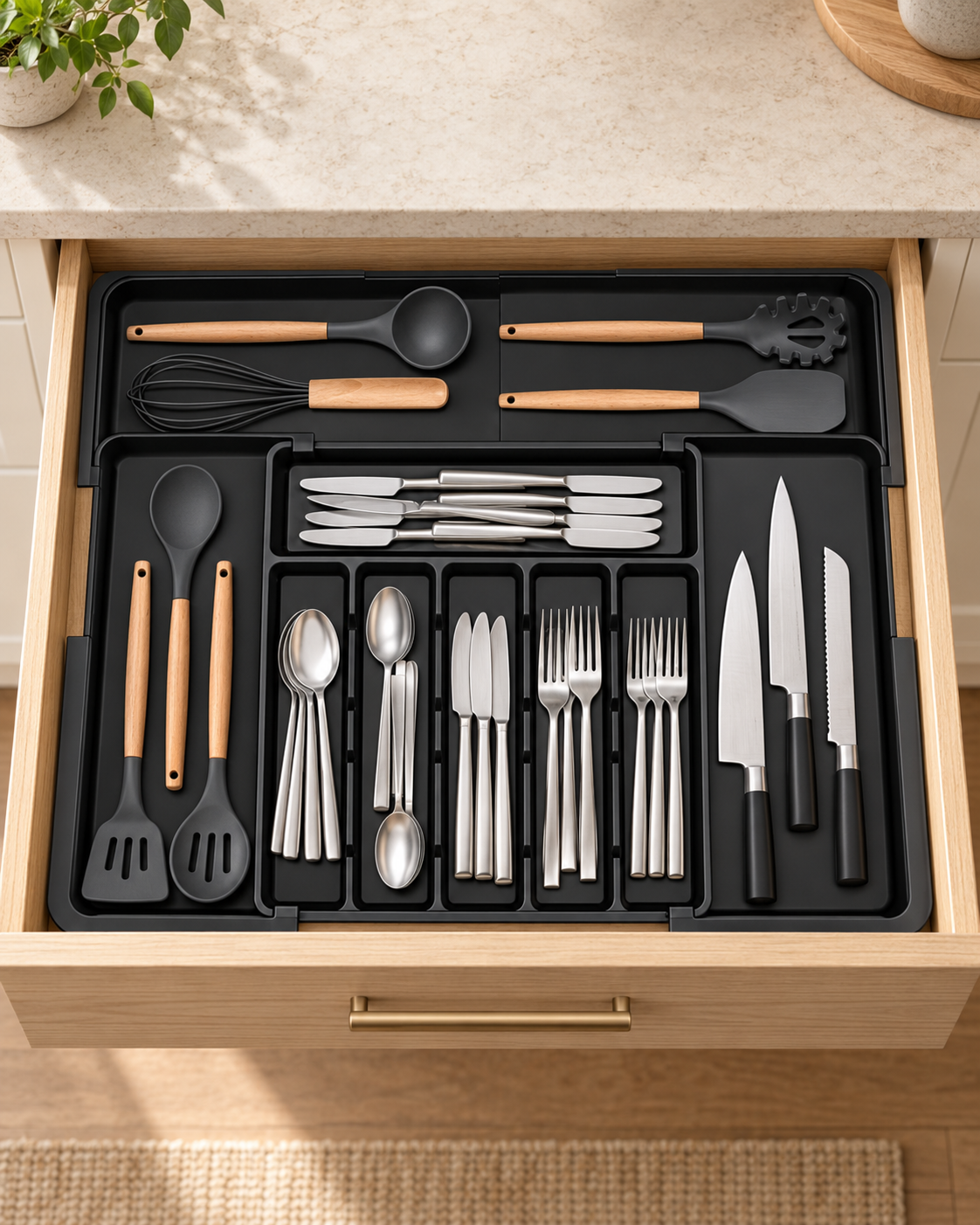 The Ordo Expandable Drawer Organiser
