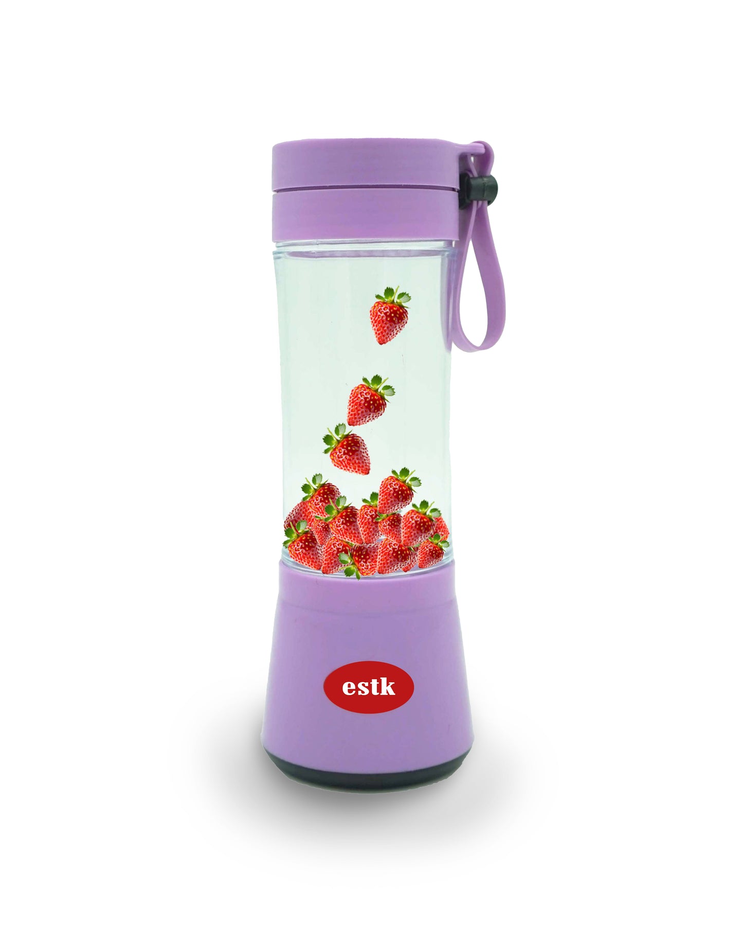 ESTK™ Takeaway Smoothie Blender, Portable Blender (Purple, 380 ml)