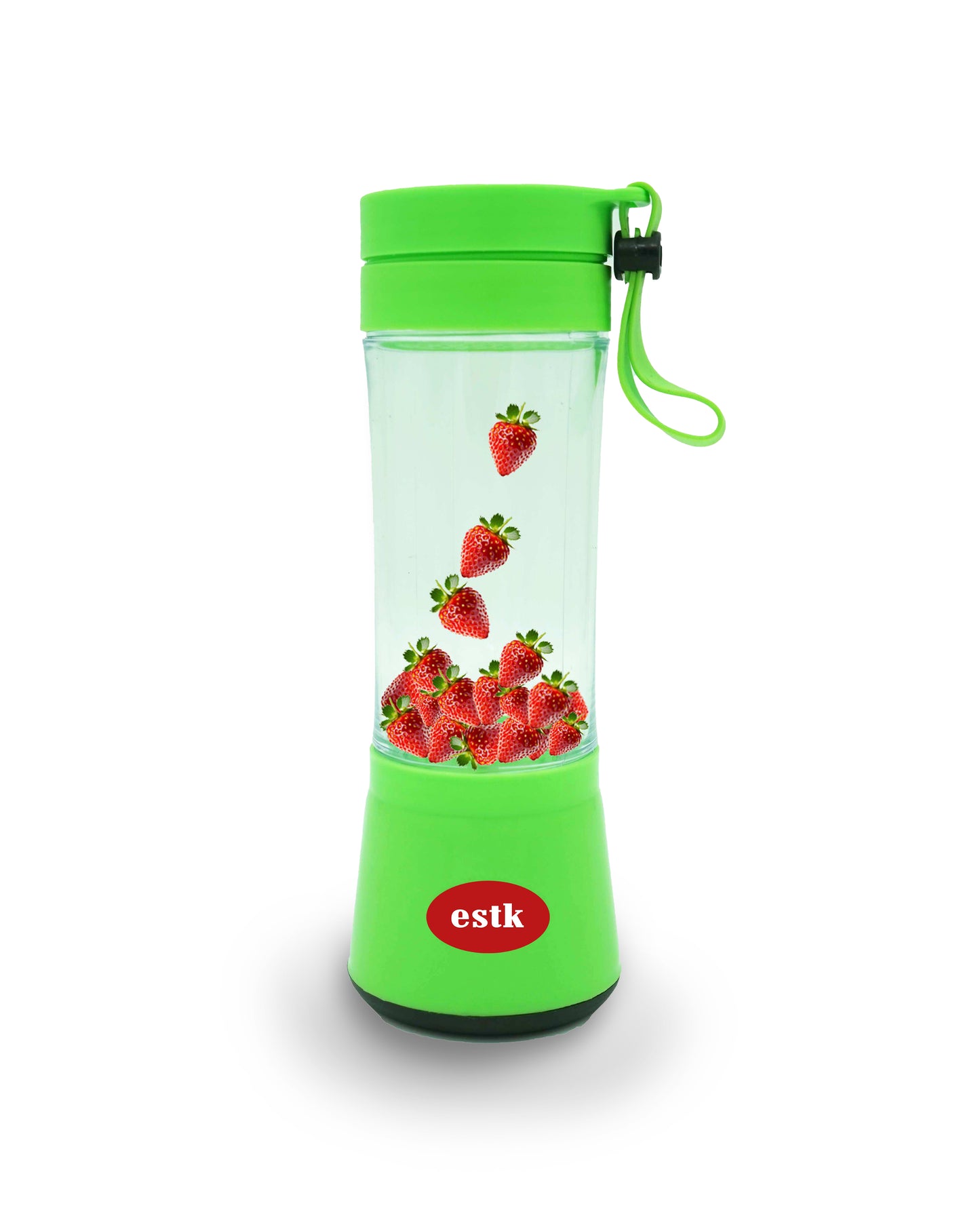 ESTK™ Takeaway Smoothie Blender, Portable Blender (Green, 380 ml)