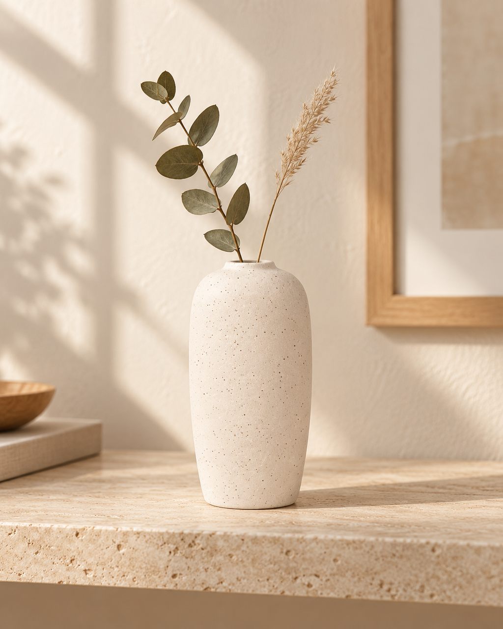 Rounded Ceramic Vase