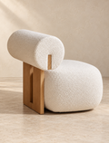 Nordic Solid Wood Lounge Chair