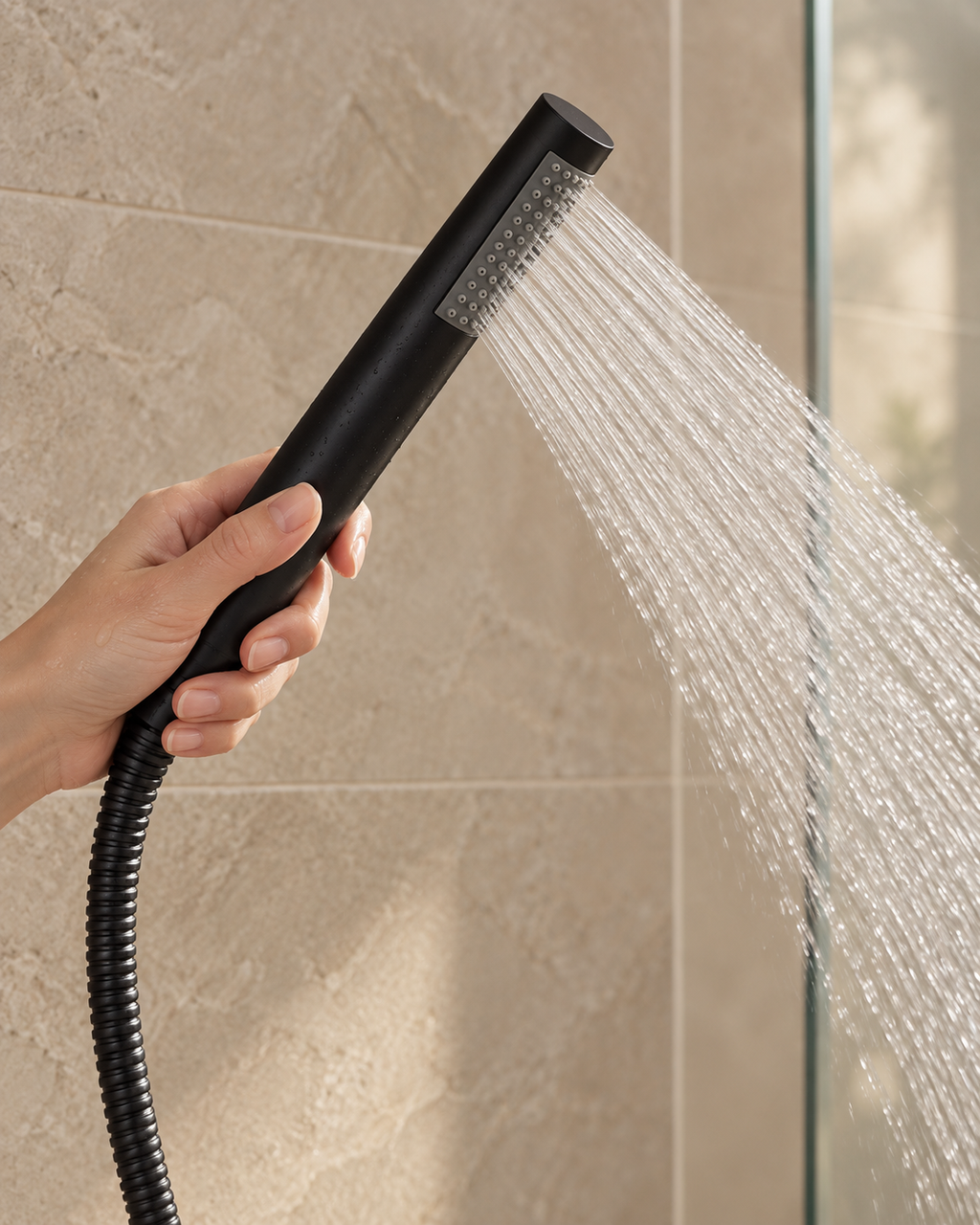 Round Handheld Shower Head
