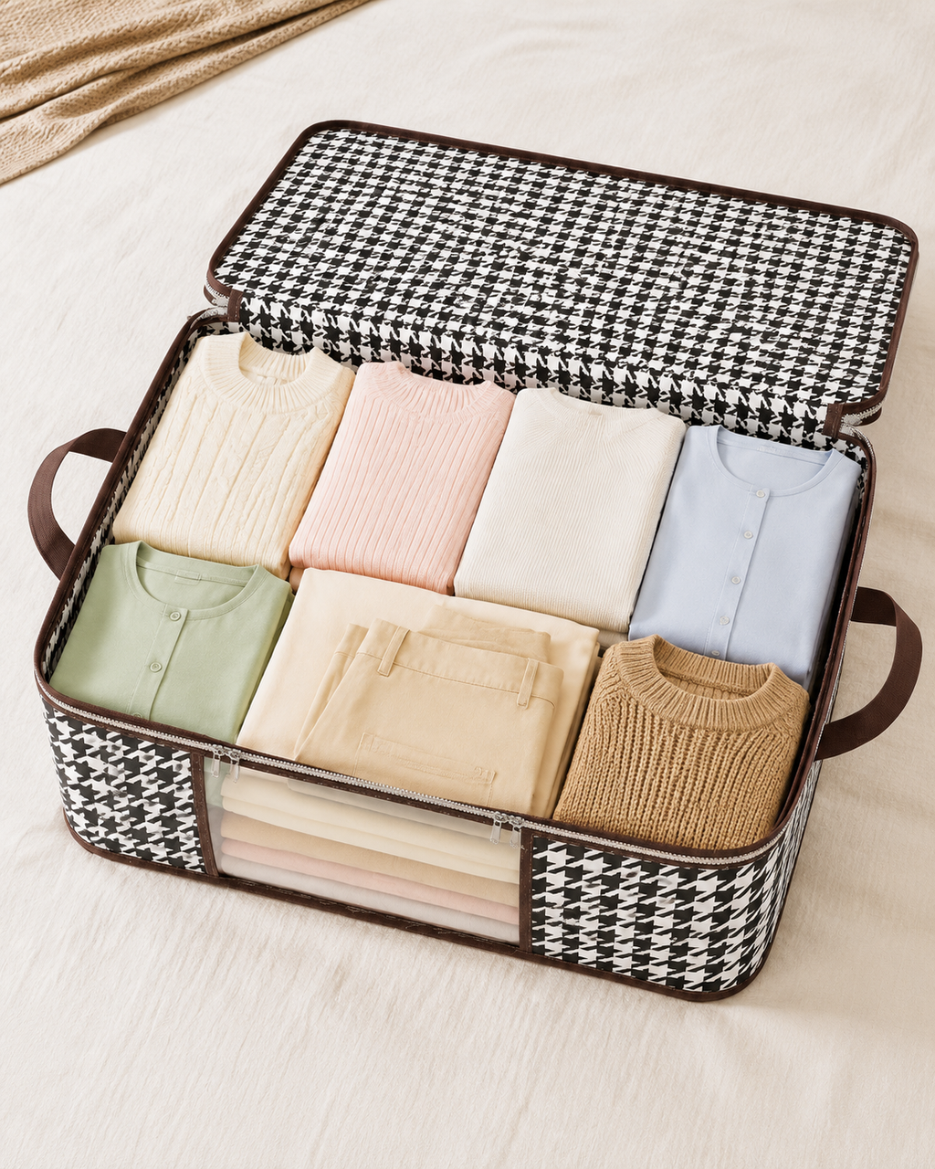 3-Pack Large-Capacity Bedding & Clothing Storage Bags