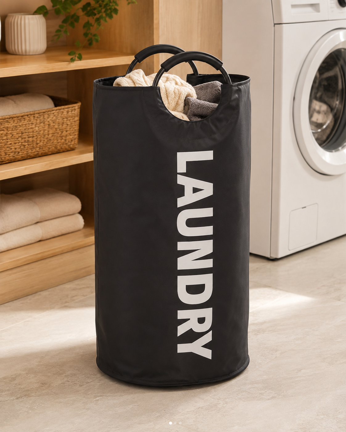 Foldable Oxford Cloth Laundry Basket