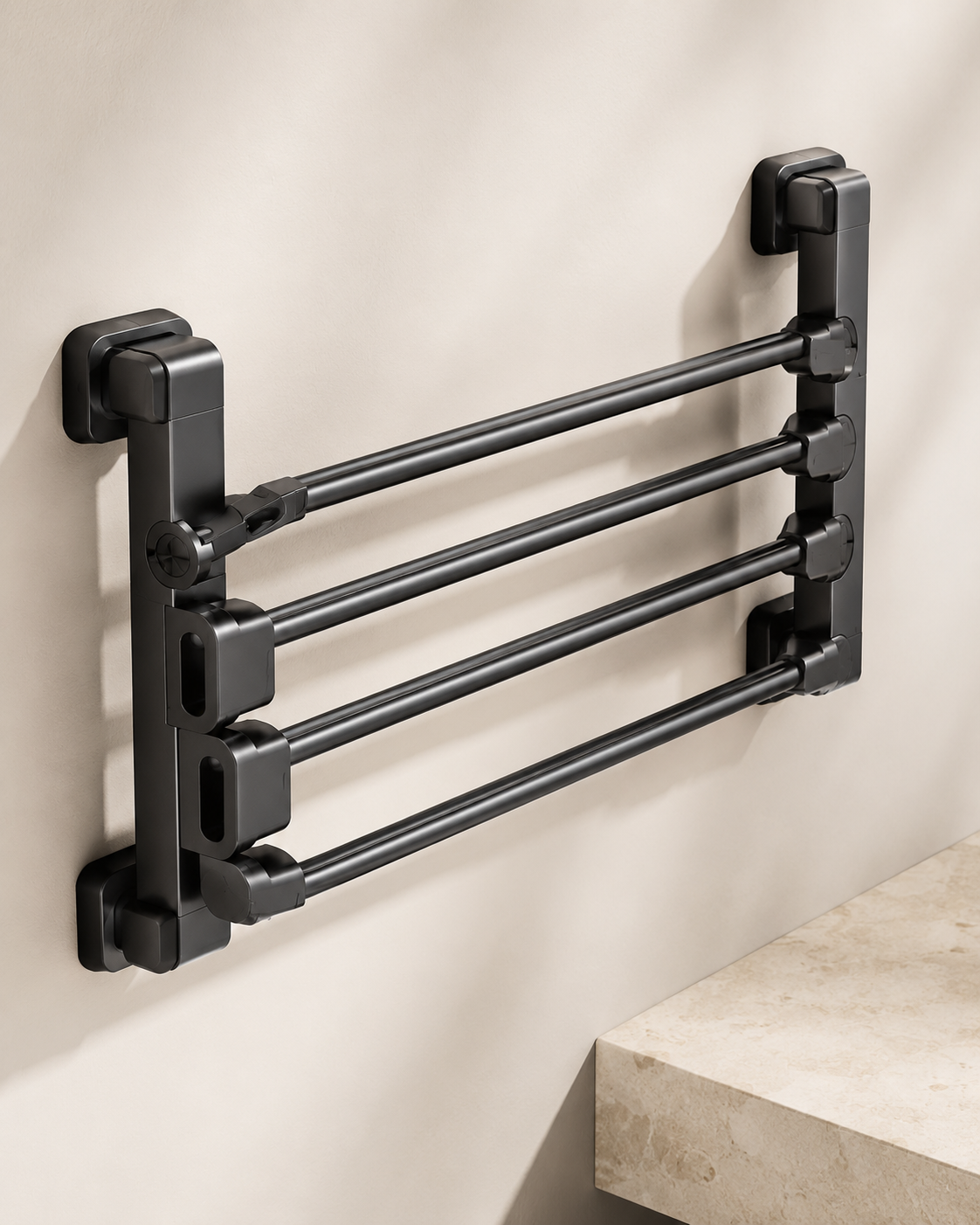 50 cm Suction-Mounted Kitchen Storage Rack