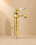 Retro Gold Bathroom Faucet