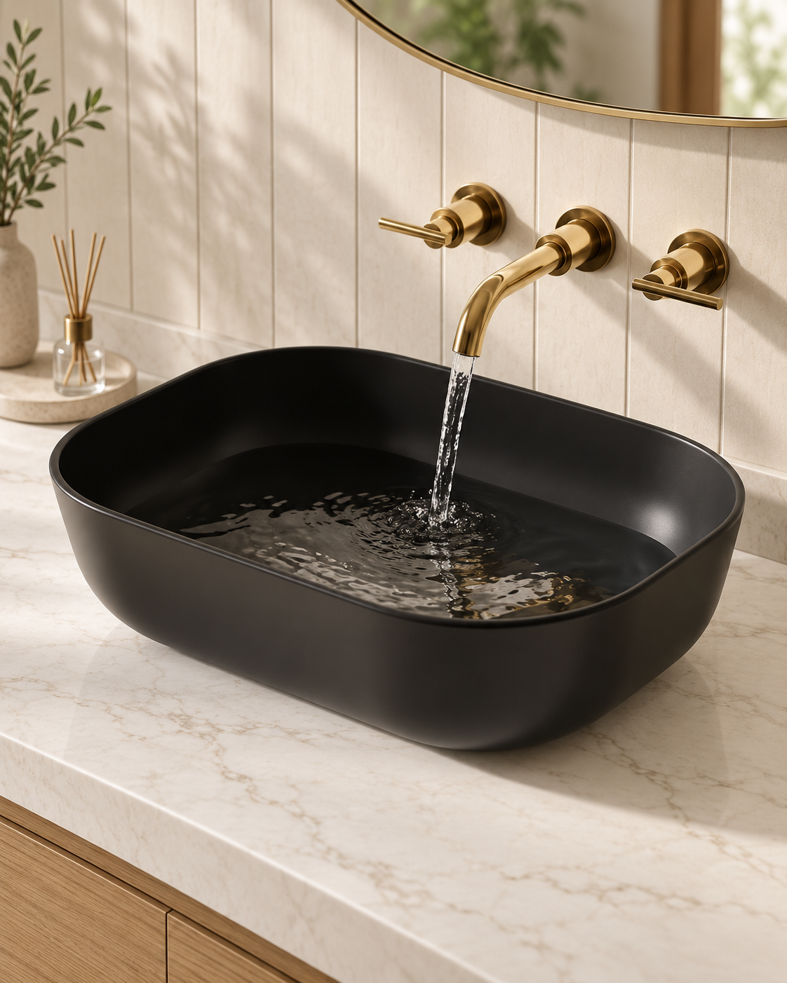 Oval Countertop Basin