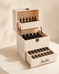 3-Tier Essential Oil & Nail Polish Organizer – 59 Slots