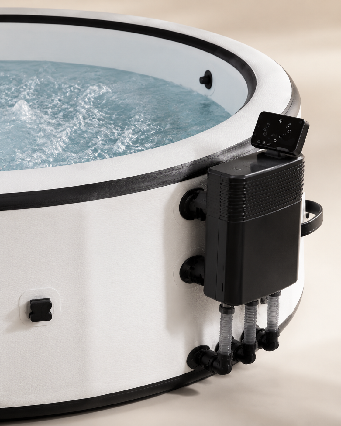 Portable Inflatable Spa Hot Tub for 2–6 People