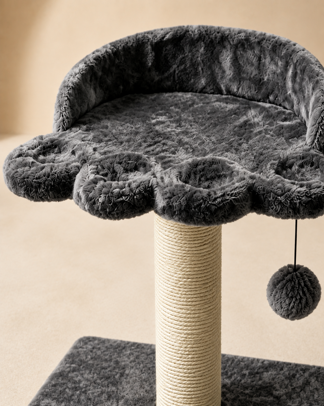 Compact Cat Tree with Scratching Post