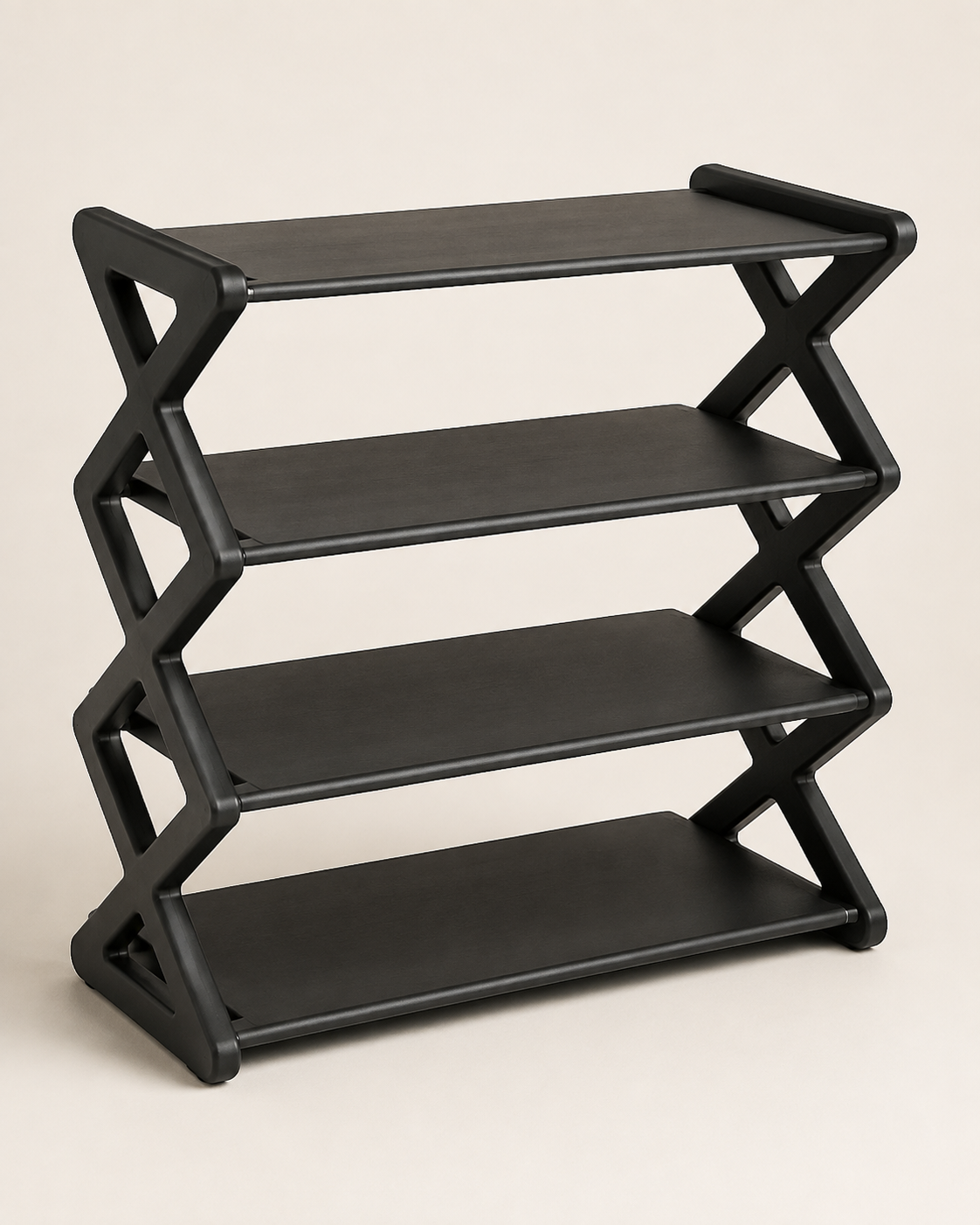 4-Tier Space-Saving Shoe Rack