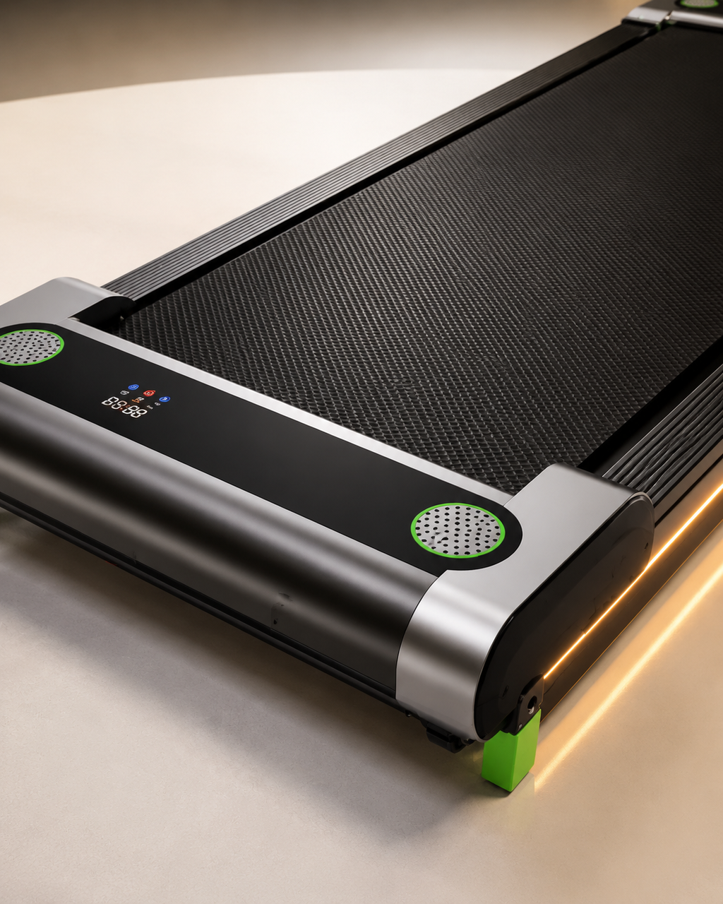 Foldable Electric Walking Pad with Manual Incline