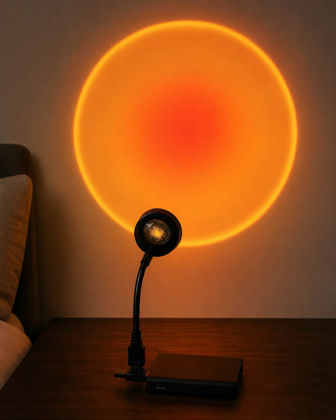 LED Sunset Projection Lamp
