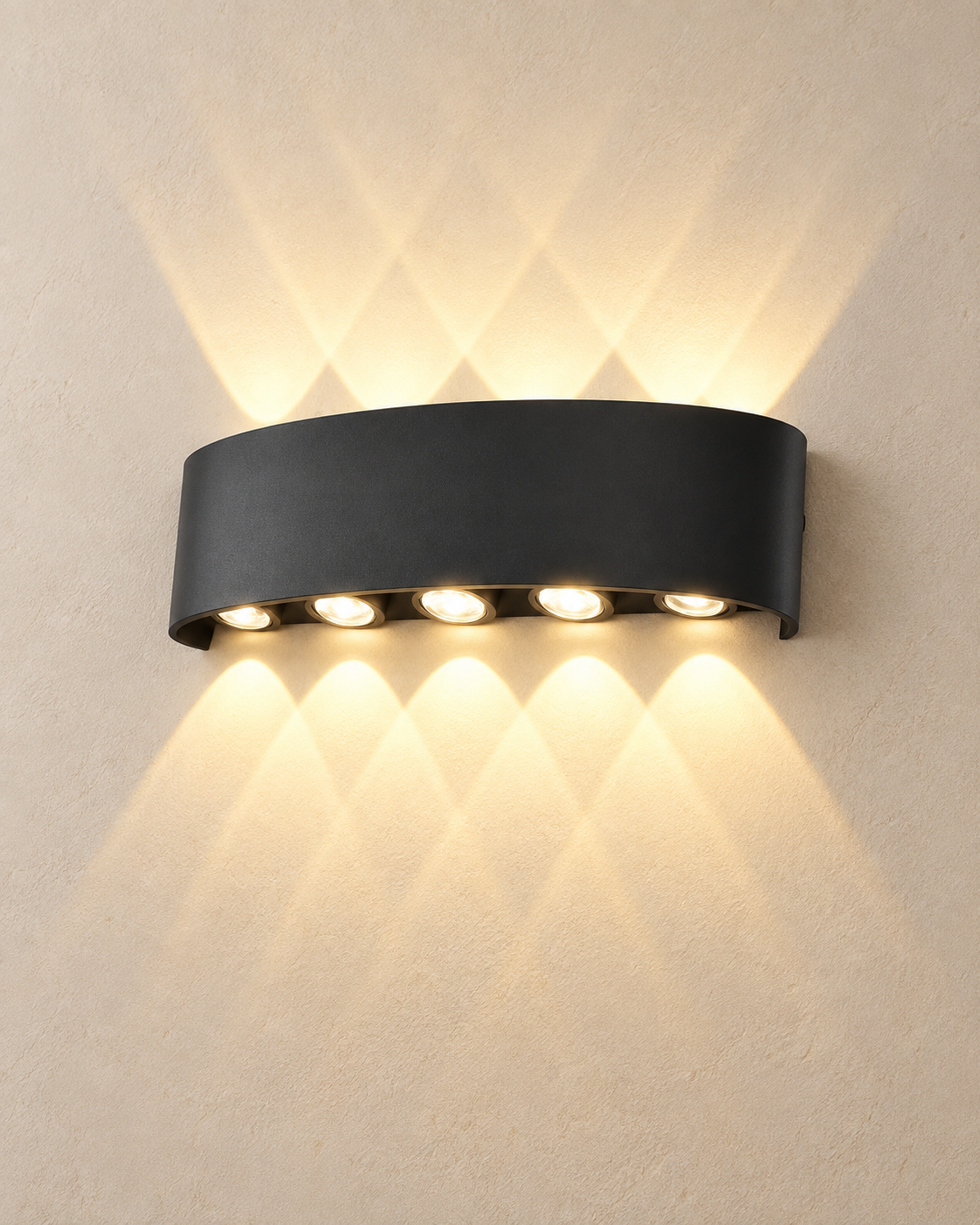 10W Waterproof LED Up & Down Wall Light