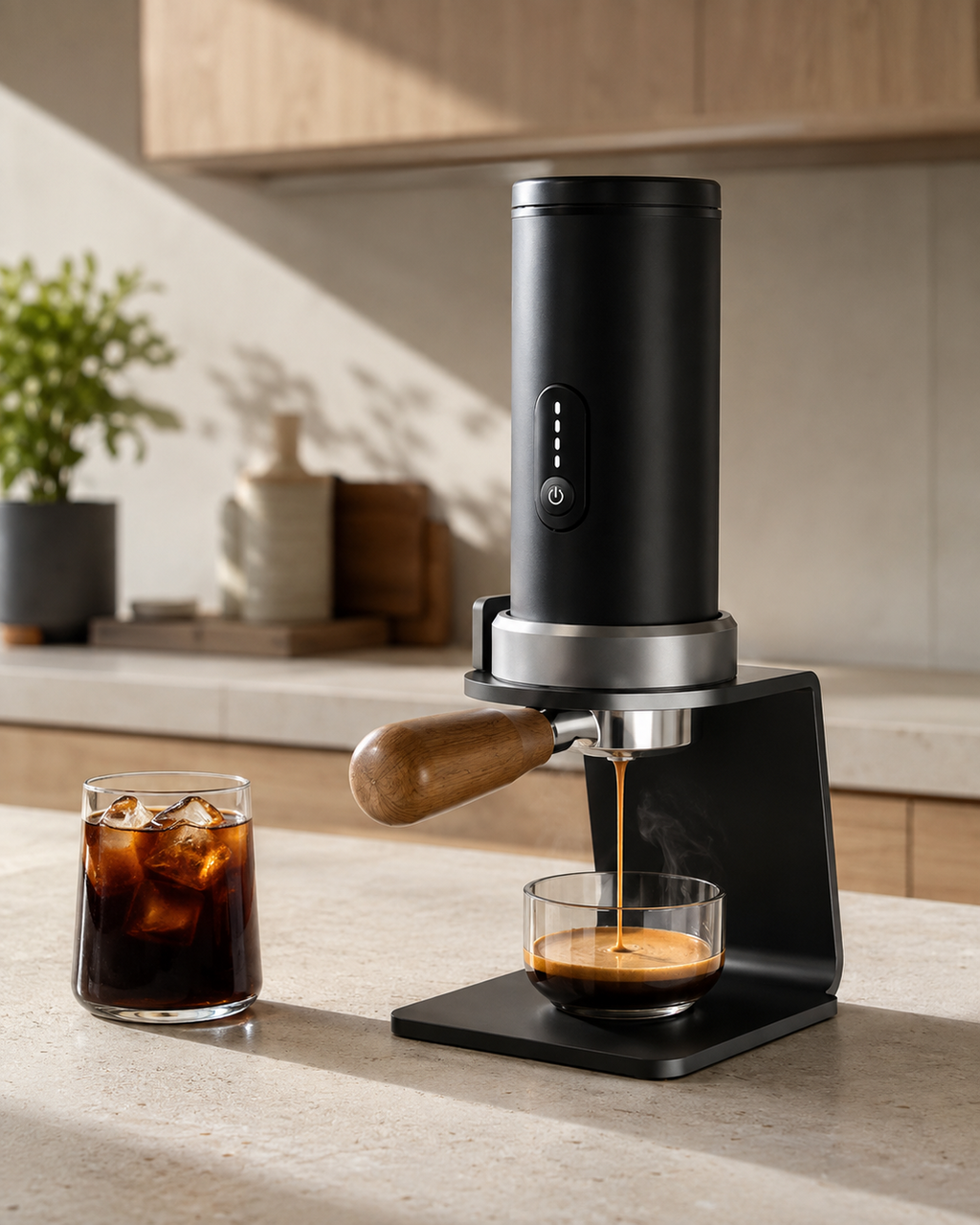 STARSEEKER S58 Pro Portable Espresso Maker – Black