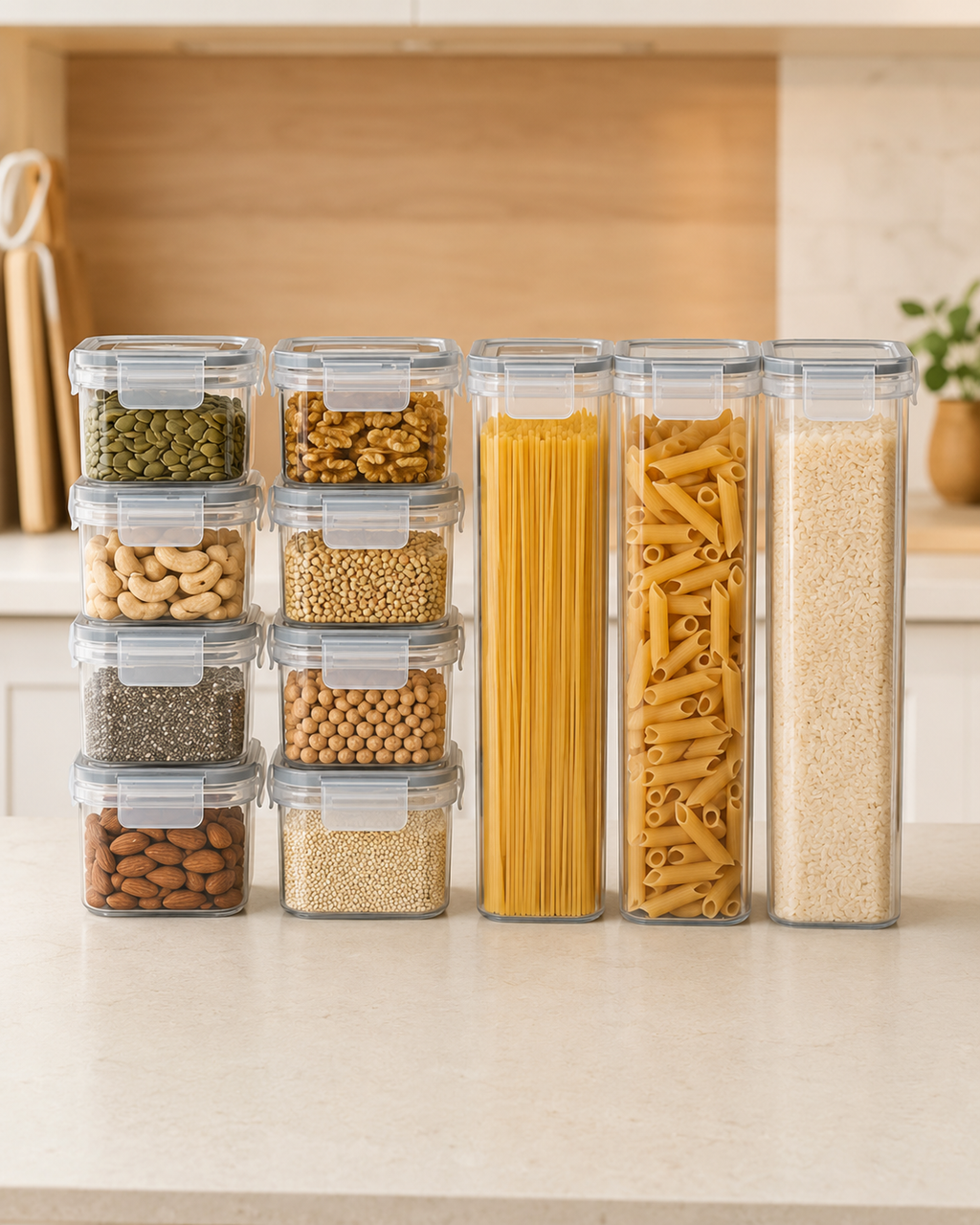 25-Piece Airtight Food Storage Container Set