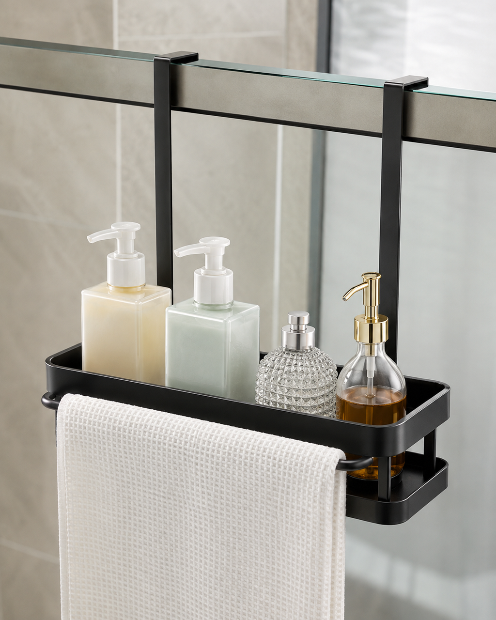 2-Tier Over-the-Door Shower Caddy