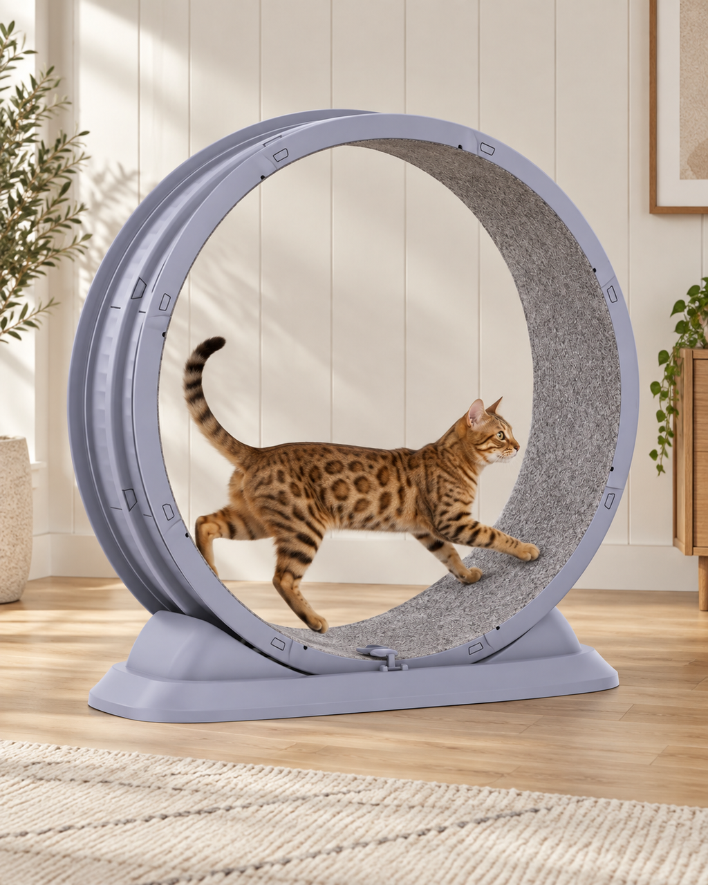 Premium Indoor Cat Exercise Wheel