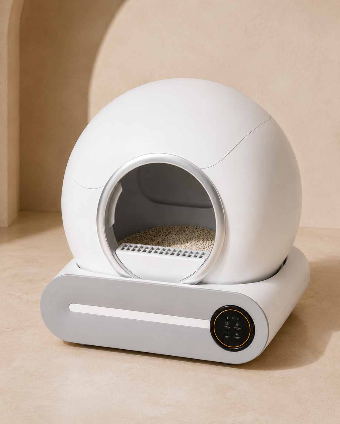Smart Self-Cleaning Litter Box – 65L