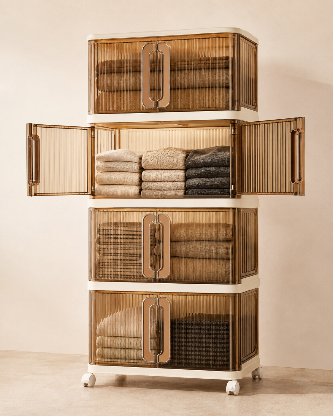 No-Drill Wall-Mounted Cutlery Organizer with Hooks