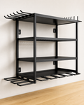 Heavy-Duty Wall-Mounted Tool Organizer