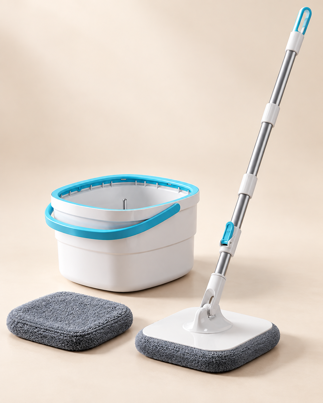 360° Self-Wringing Floor Mop