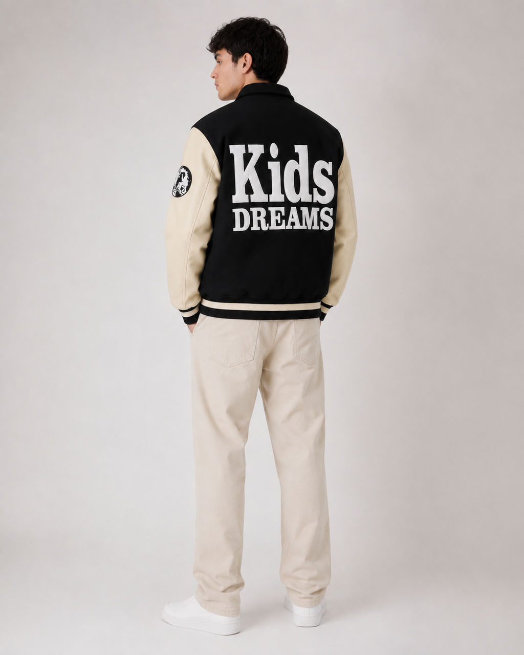 KIDS DREAMS VARSITY JACKET
