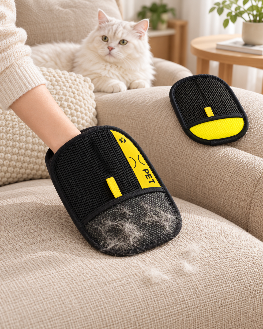 2-Piece Pet Hair Removal Glove Set