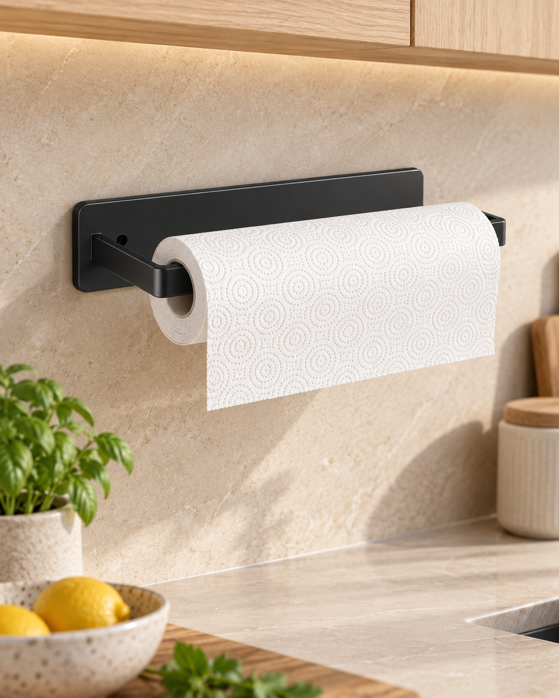 Self-Adhesive Paper Towel Holder