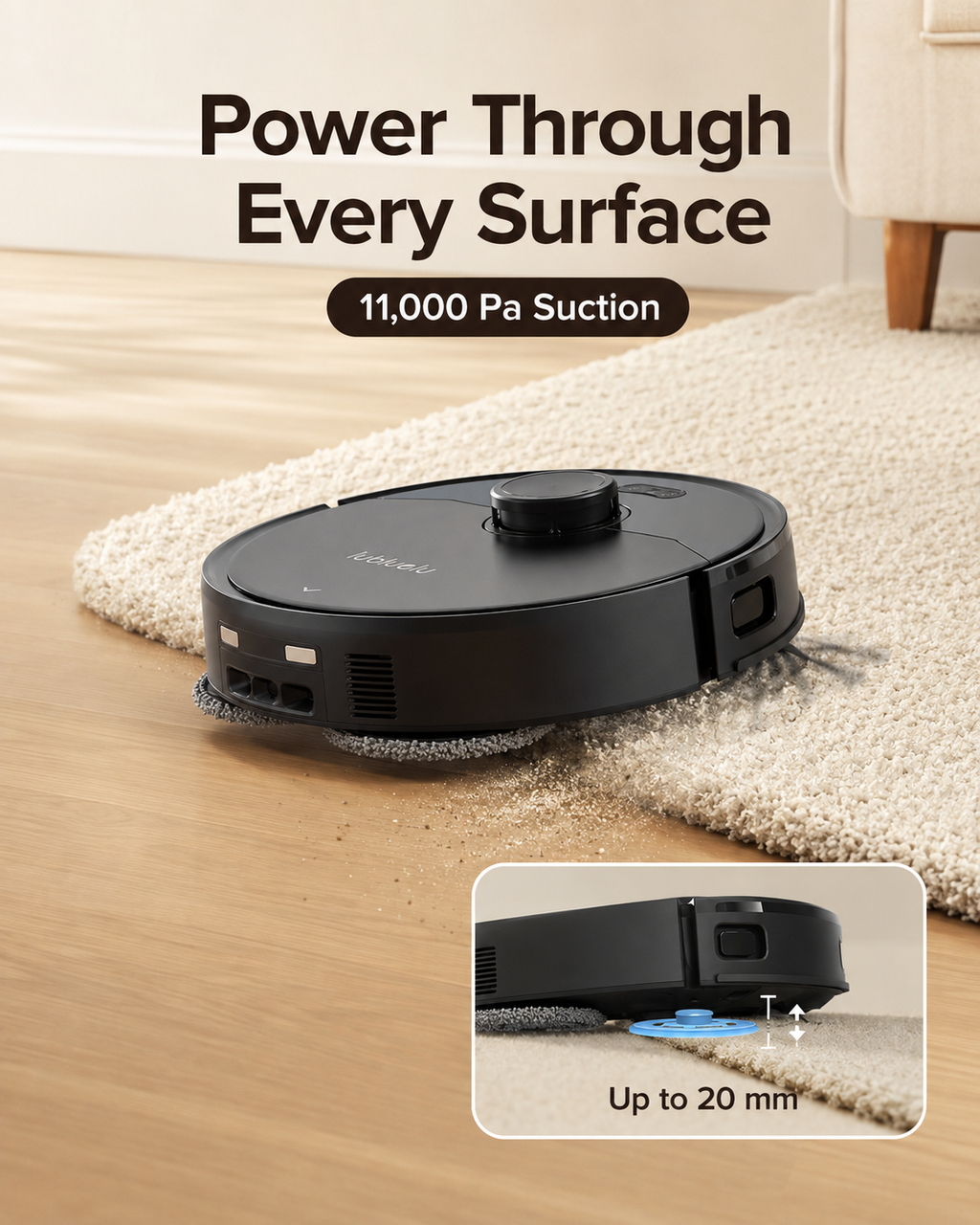 S1000 Pro Self-Cleaning Robot Vacuum & Mop