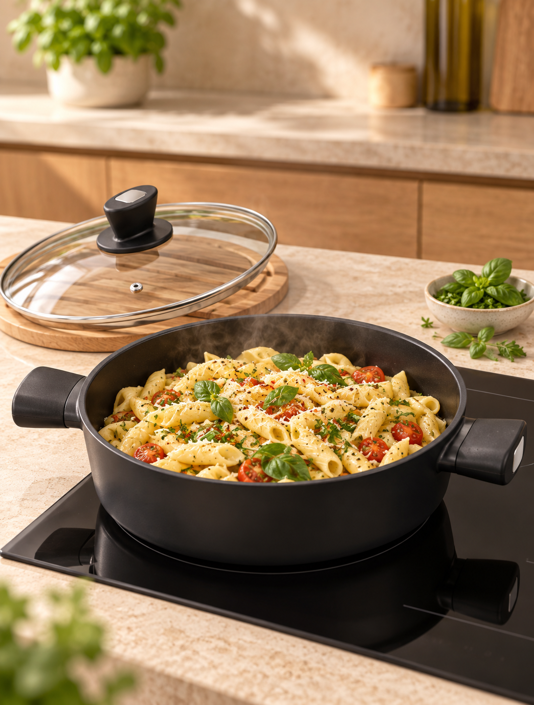 The Sora Deep Sauté Pan