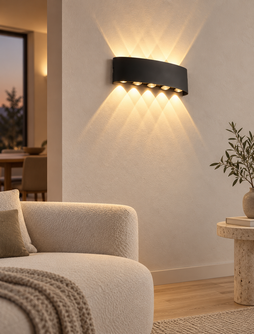 10W Waterproof LED Up & Down Wall Light