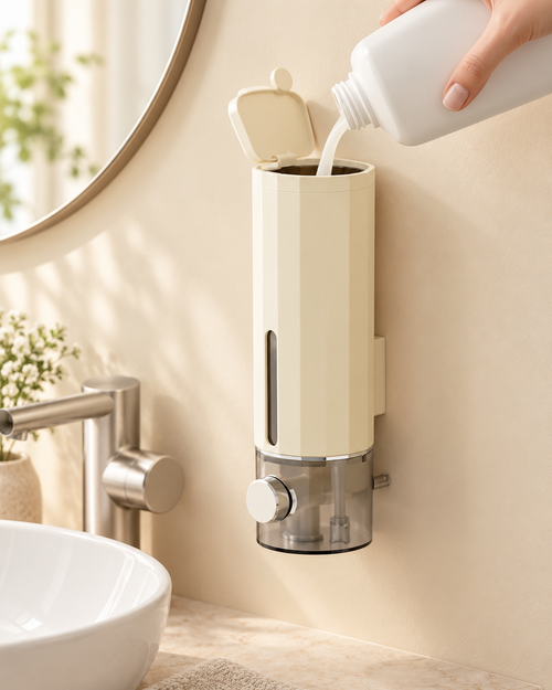 Wall-Mounted Soap Dispenser