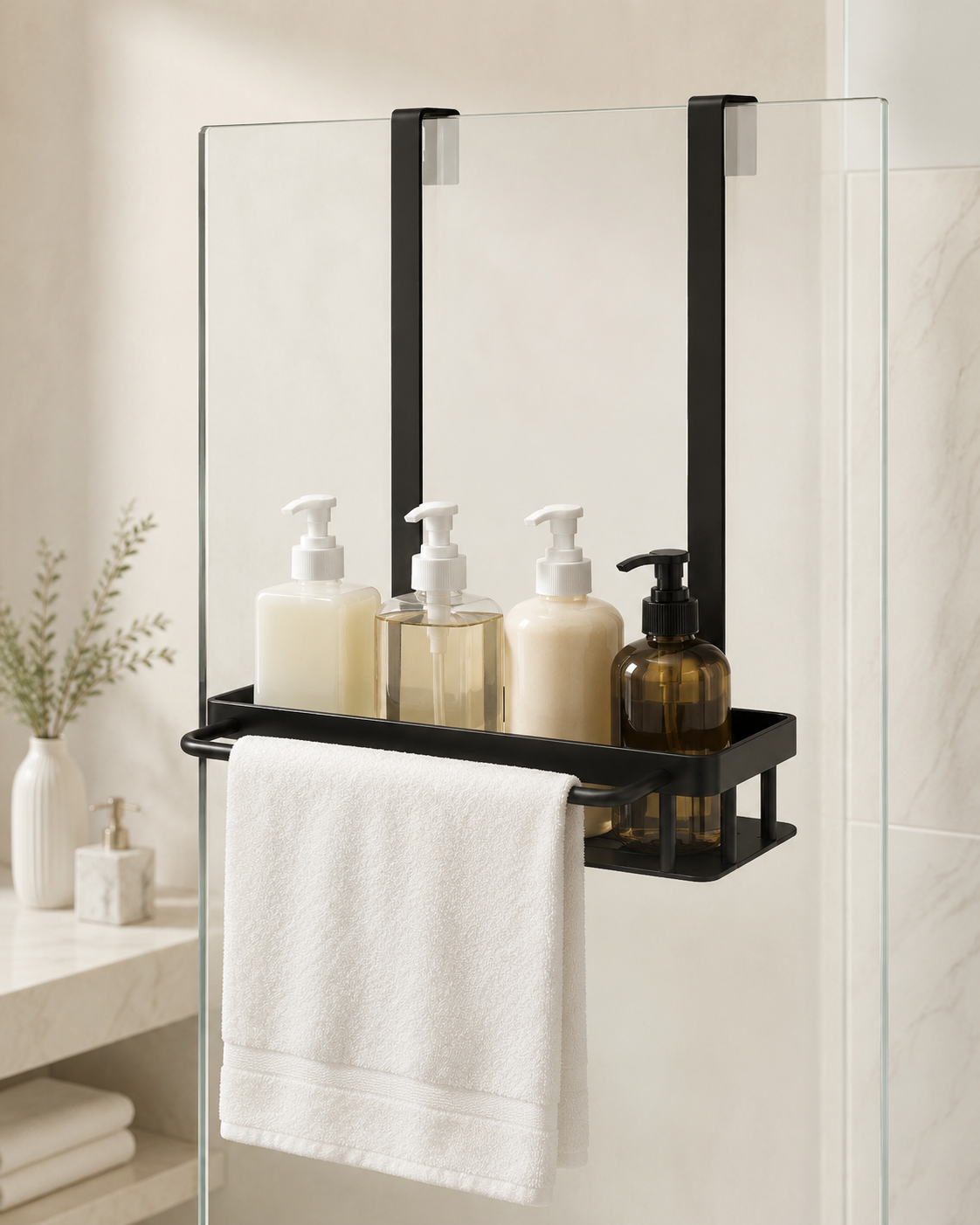 2-Tier Over-the-Door Shower Caddy