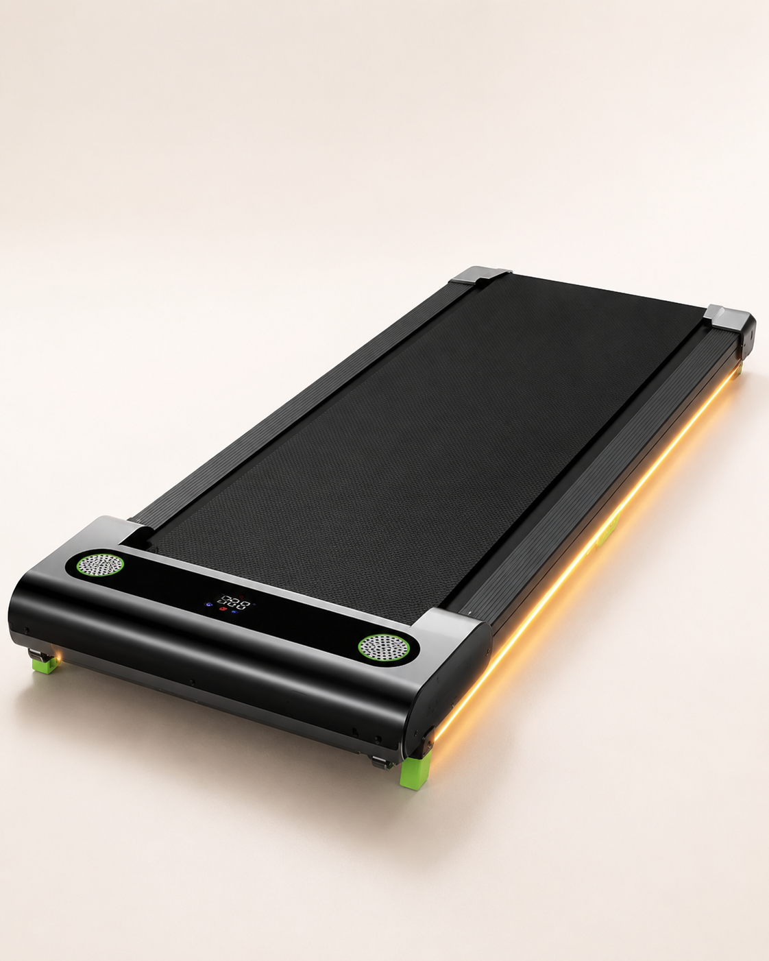 Foldable Electric Walking Pad with Manual Incline