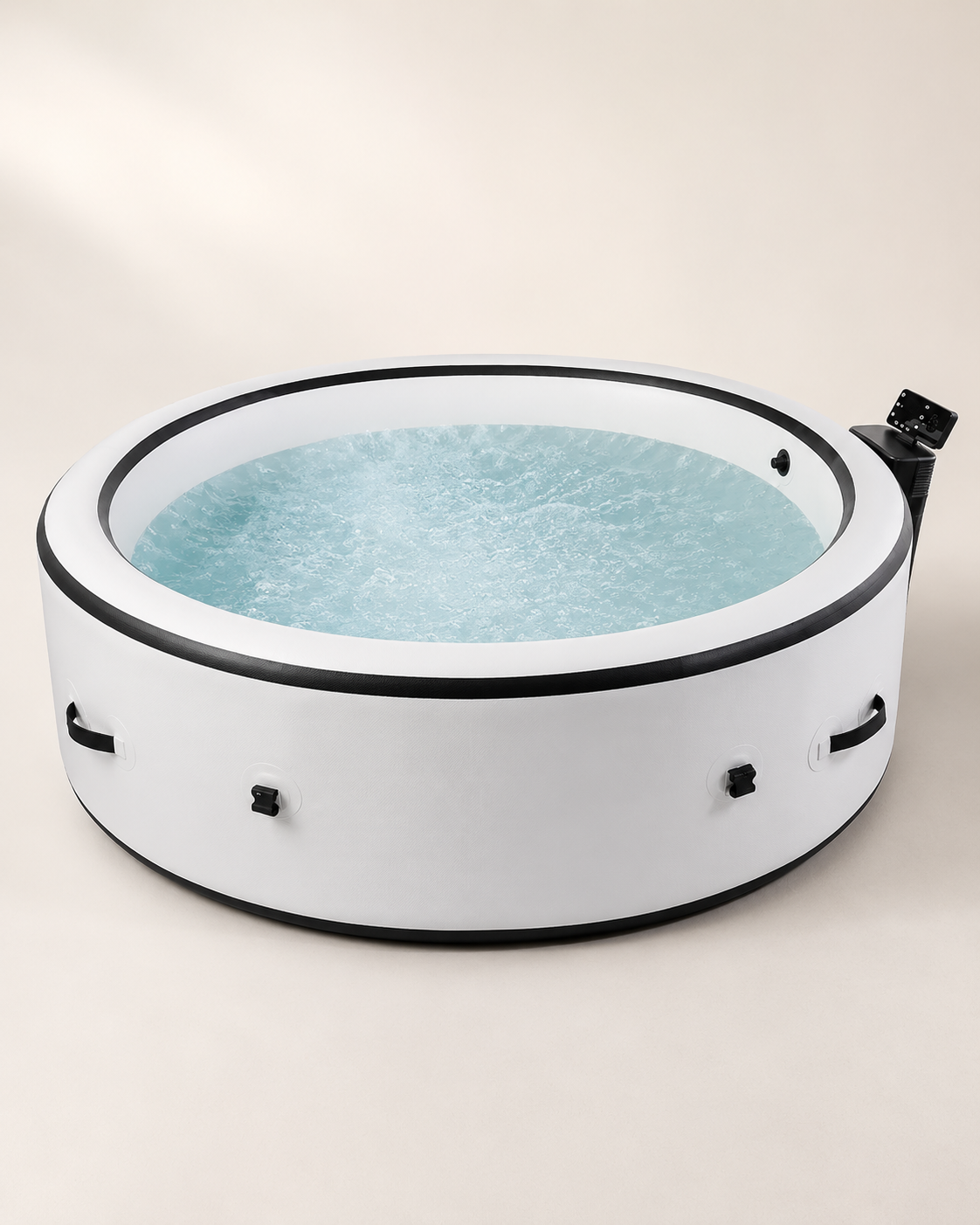 Portable Inflatable Spa Hot Tub for 2–6 People